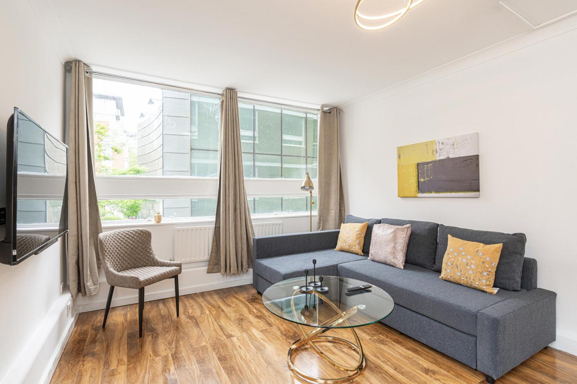 Lovely Apartment Near Hyde Park & Oxford St Londen Kamer foto