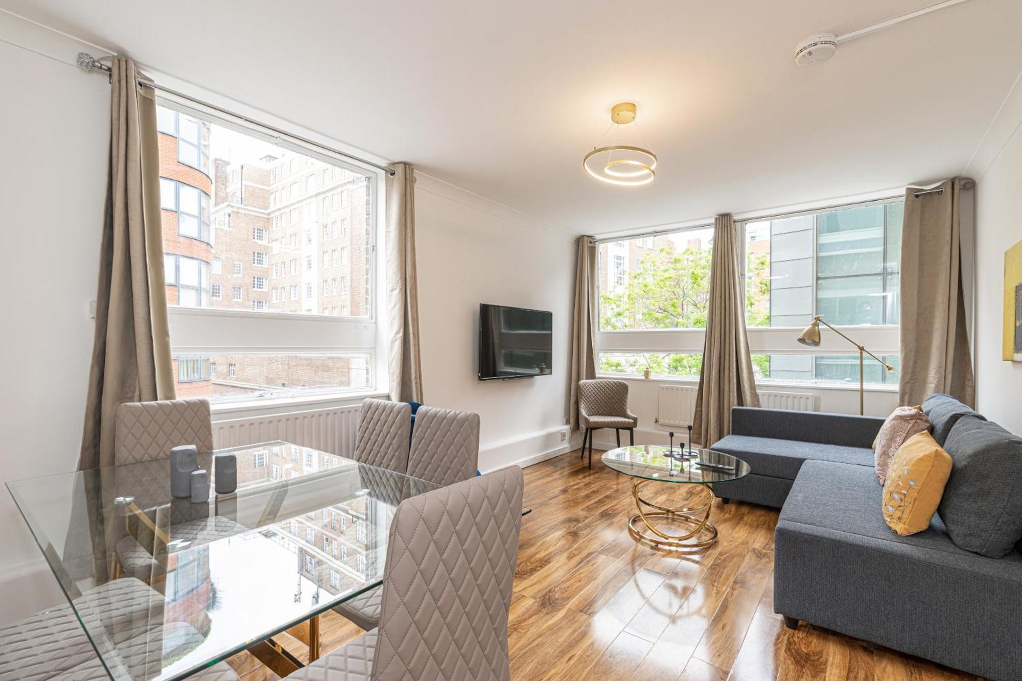 Lovely Apartment Near Hyde Park & Oxford St Londen Kamer foto